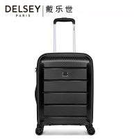 DELSEY 戴乐世拉杆箱20英寸登机箱3101系列密码箱 黑色