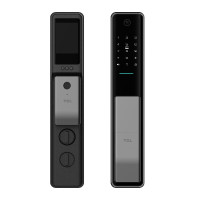 TCL 指纹锁智能锁猫眼可视防盗门智能门锁密码锁家用猫眼防盗电子锁K5C