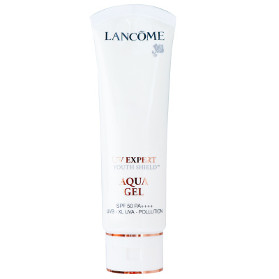 法国(Lancome)兰蔻水漾轻透隔离露 UV小白管空气感防晒霜SPF50PA++++柔皙轻透防晒霜50ml(清爽型)