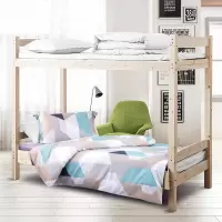 水星家纺 全棉印花三件套 DH戴吉利 适用1.2米床 建议搭配150*210cm被芯