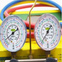 国产压力表一套 制冷剂R410A可用 货期30天