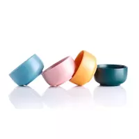 爱依瑞斯(ARIS) 马卡龙 4头陶瓷餐具 AS-M04H 4.5英寸饭碗4个