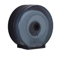 卫生间大卷纸盒 壁挂式商用大盘纸厕纸盒 免打孔酒店厕所防水纸巾盒 墨绿色(免打孔)