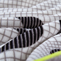 HUGO BOSS LOGO格纹羊羔绒毯HBMT-020灰色