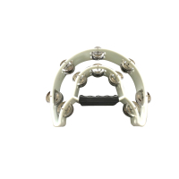 花鼓圈摇铃 奥尔夫乐器KTV手摇铃 单个装 白色15*23cm