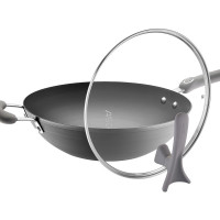爱仕达(ASD) CF32FJ2TG 炒锅不易锈铁锅 32CM 精铁炒锅