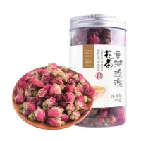 姚朵朵玫瑰花茶55g 重瓣玫瑰花草茶泡水喝