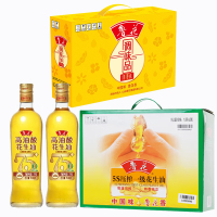 鲁花高油酸花生油750ml*2简装,鲁花伴手礼2+2+1礼盒,1.8L*2花生油礼盒