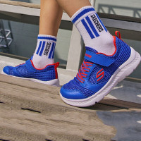 斯凯奇中大童男童鞋 2023夏季新款网面透气运动鞋小学生跑步鞋