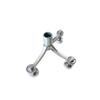 304不锈钢驳接爪 观光电梯爪幕墙抓手雨棚支架配件玻璃爪 200型号-三爪