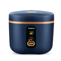 龙的(longde) 迷你小电饭煲 双层防烫电饭锅加厚不沾球釜内胆2L容量智能电饭锅 LD-FS21A