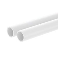 16PVC穿线管 阻燃电工套管 电线管接头线管水管管件配件 白色(4米一根)
