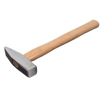 木柄钳工锤子扁头鸭嘴锤小铁锤钣金锤电工手锤迷你锤子铁榔头 29*11*2.7cm 500G