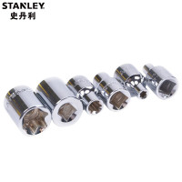 史丹利(Stanley)89-991-1-2212.5MM系列100mm长花形旋具套筒T30