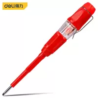 得力(deli)绝缘测电笔250V 绝缘电笔 绝缘试电笔 DL515250