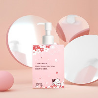 变脸猫(UNI CAT) 中国台湾进口甜蜜樱花身体乳200ml(保湿滋养 柔嫩肌肤 甜蜜樱花) 5支装 Z