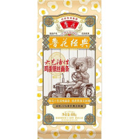 鲁花经典考拉 鸡蛋银丝面条600g爽滑软弹 纯真麦香 面条