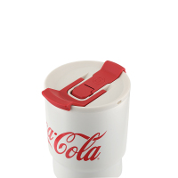 格沵GE-CK22AW-B21 可口可乐联名款竹简保温杯(茶白色)