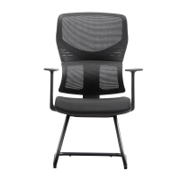 GRANDMEY 透气网布椅会议电脑椅弓形椅 620*660*1050mm/把