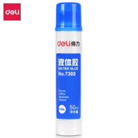 得力(deli)高粘度液体胶 学习办公通用胶水 50ml 24支装 办公用品