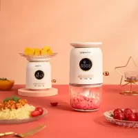 大宇(DAEWOO)家用小型榨汁机绞肉机无线称重婴儿辅食料理机DYJR-80L3