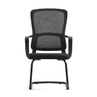 GRANDMEY 弓形椅网布会议椅培训椅 585*600*1020mm/把