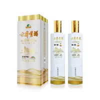 古井贡酒 世博和和 浓香型世博纪念款纯粮酒水白酒 55度750ml *2瓶
