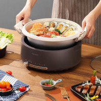 大宇(DAEWOO) 多功能煎煮焖电煎锅多用途锅分体式电火锅DYHG-4032