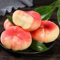 [西沛生鲜]陕西毛蟠桃 新鲜水果 净重3斤 当季整箱脆甜扁桃子水蜜桃孕妇
