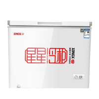 星星(XINGX) 303升商用家用卧式冰柜 单温单箱冰箱 冷藏冷冻转换冷柜顶开门 节能减霜