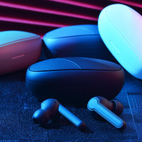 乐默(LOOMOO) 蓝牙耳机 T19入耳式TWS耳机5.0入耳式自带充电舱立体声耳机白色 LBH-523