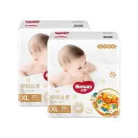 好奇 HUGGIES 铂金装皇家御裤纸尿裤XL30片 两包装