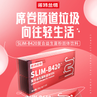诺特兰德SLIM-B420复合益生菌粉成人10条装*2盒