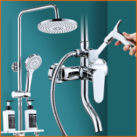 银色淋浴花洒卫浴花洒