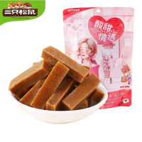 三只松鼠山楂条208g*3袋