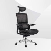 GRANDMEY 舒适久坐办公椅可躺老板座椅 420*500*1190mm/把