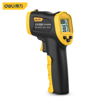 得力(deli)测温枪工业红外线测温仪温度计水温检测仪油温枪 DL333600B