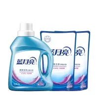 蓝月亮 10001473(蓝月亮深层洁净薰衣草1kg瓶装+1kg*2袋装)