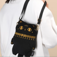 大英博物馆 包包女 盖亚· 安德森猫毛绒手机包斜挎包可爱礼物毕业礼物