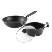 博堡(BOBER) BDY-TZ668A 多用家用炒锅汤锅两件套炒菜锅煎炒锅汤锅煲汤锅