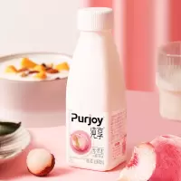 君乐宝 纯享 酸奶酸牛奶生鲜白桃燕麦 300g*6瓶/件 1件(货期3-5天)