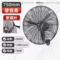 璎琦 壁挂工业电风扇 750mm挂壁 塑钢叶 1台(货期3-5天)