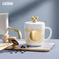 格沵(GERM)GPA-2111MG-MKW 米奇系列纹章马克杯(米奇白款)380ML