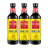 海天鲜味生抽500mL*3