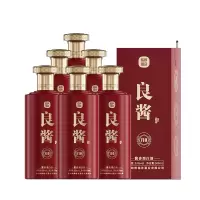 纯粹相合·良酱国标优级标准纯粮固态大曲酱香型白酒 茅台镇核心产区 良酱V10·500ml*6整箱装