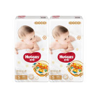 好奇 HUGGIES 铂金装皇家御裤纸尿裤S56片 两包装