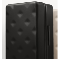 不莱玫大容量26Plus行李箱女皮箱网红拉杆箱旅行箱(黑色)