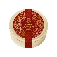 北京同仁堂人参蜜片即食新鲜参长白山人参切片红参蜜片蜂蜜泡水礼盒45g*3