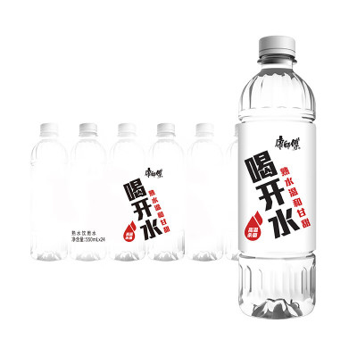 康师傅 喝开水 熟水饮用水 550ml*24瓶(限发江浙沪皖)