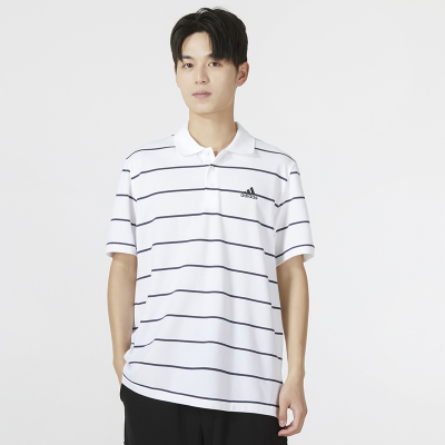 阿迪达斯 ADIDAS 男子 训练系列 FI STRIPE POLO 运动 polo衫 HE7435